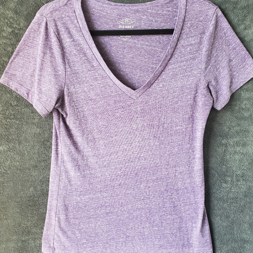 Old Navy Short Sleeve Purple Tee